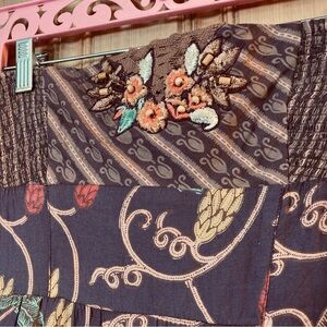 Free people full circle festival fairycore whimsical strapless dress sm